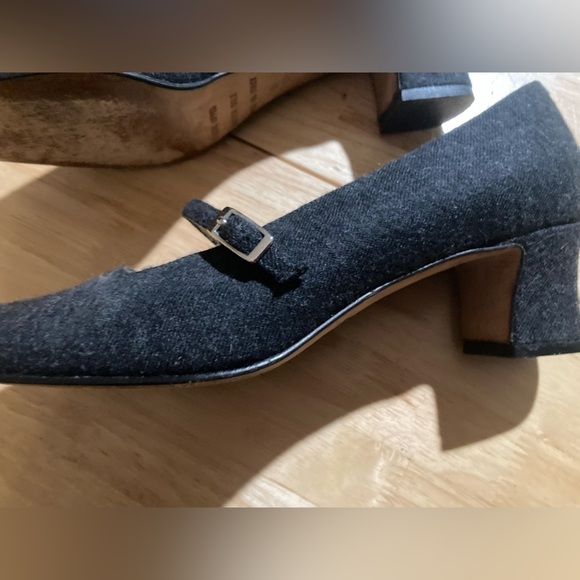 Talbots Mary Jane style shoes in size 8M. Dark grey/black color. EUC - Picture 7 of 10